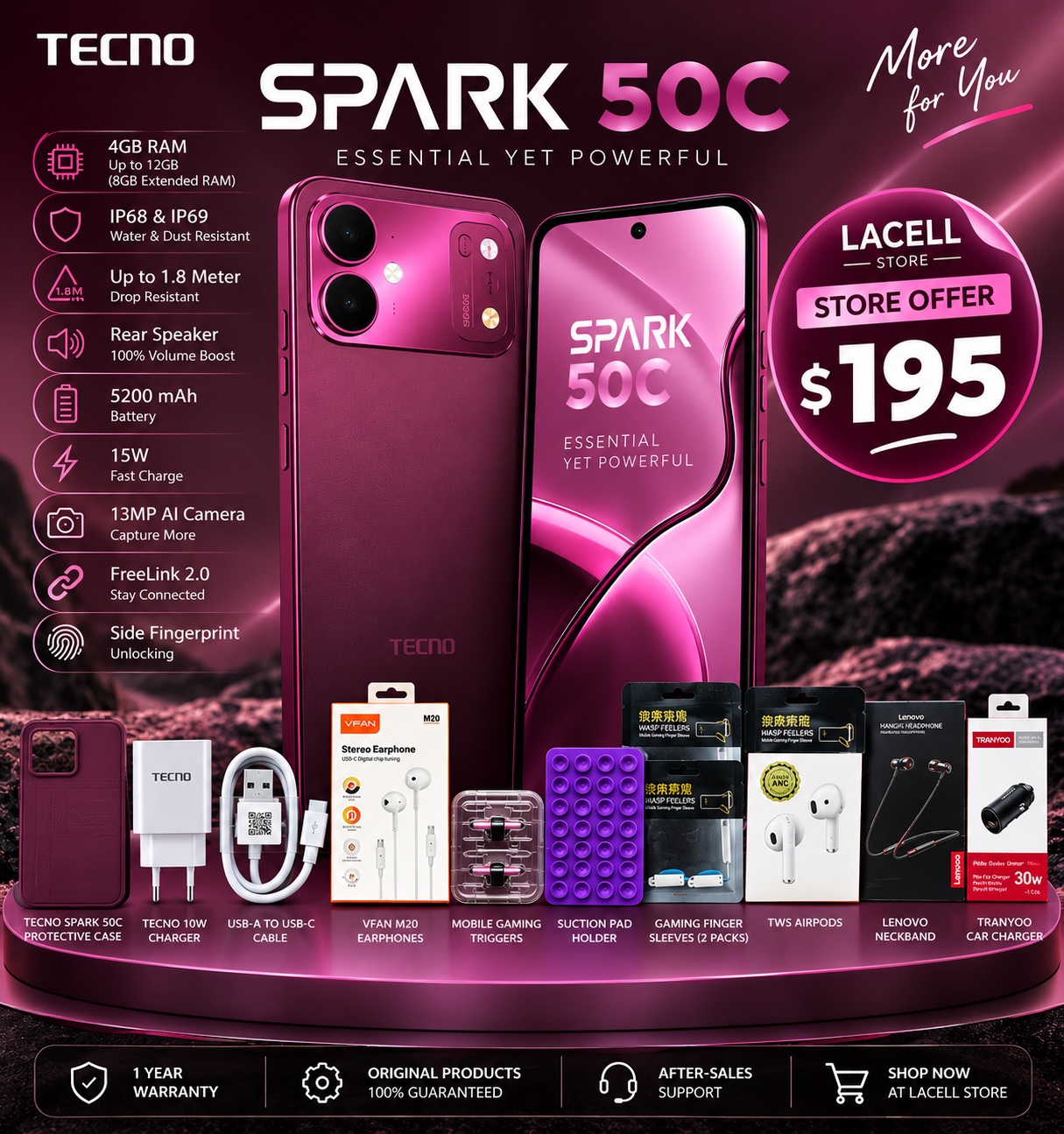 Tecno SPARK 50 C